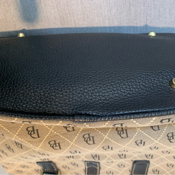 AUTHENTIC VINTAGE DOONEY & BOURKE SIGNATURE MONOGRAM LOGO HANDBAG TOTE - Picture 9 of 16